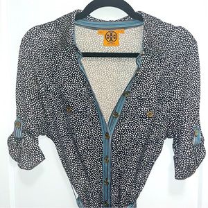 Tory Burch Printed Silk Shirtdress